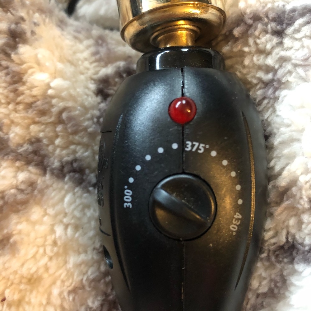 Hair curling wand